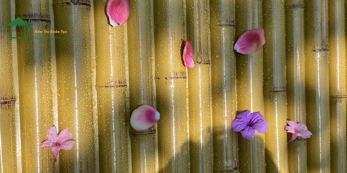 Tấm tre nhân tạo được sản xuất từ nhựa nguyên sinh ABS