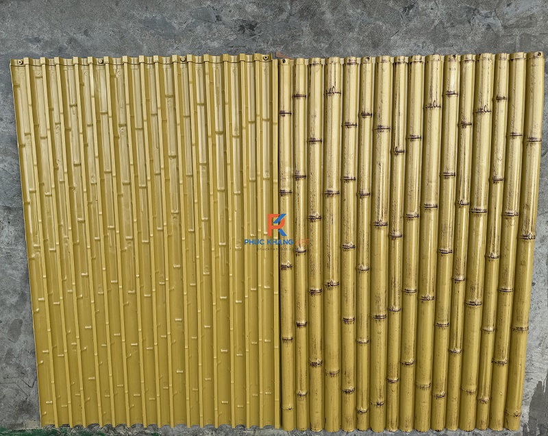 Đâu Là Lý Do Giúp Ván Nhựa Giả Tre Trở Thành Sự Lựa Chọn Tối Ưu Trong Lĩnh Vực Thiết Kế Cảnh Quan Năm 2025? 1 Cận cảnh mặt trước - mặt sau của ván nhựa giả tre