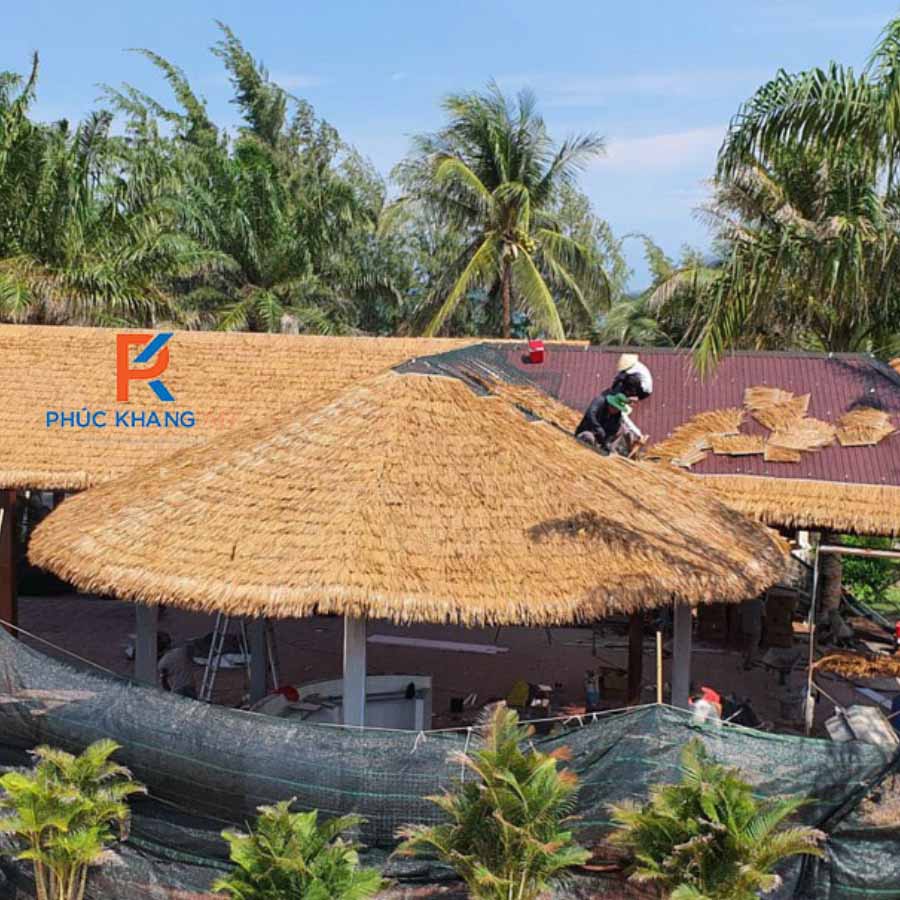Dự Án Mái Rơm Nhân Tạo Tại Hòa Bình – Báo Giá Rơm Nhân Tạo Mới Nhất 2025 6 Dự án rơm nhân tạo lợp mái tại Hòa Bình