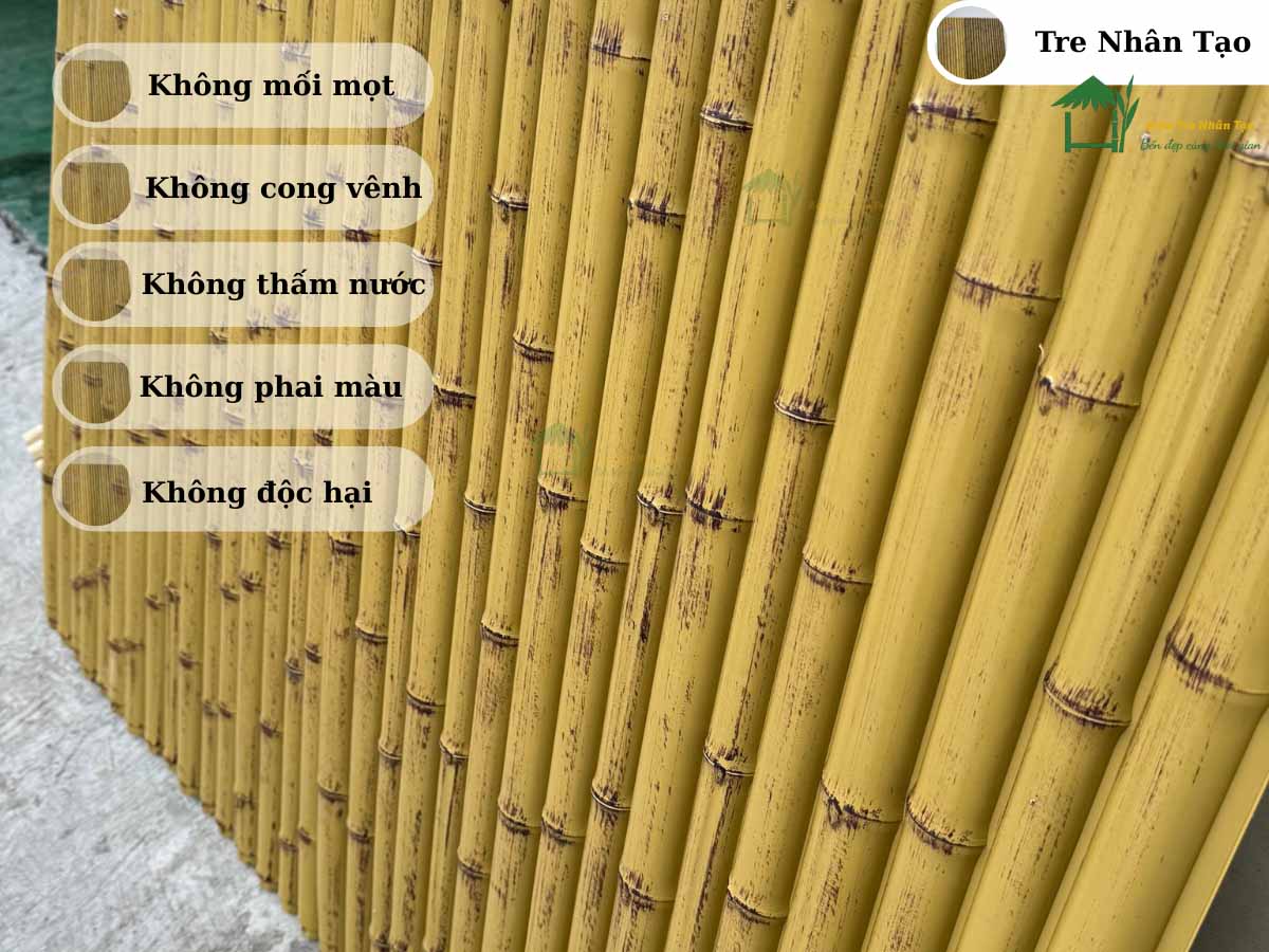 Tre Nhân Tạo Ngoài Trời Có Bền Hơn Tre Thật Không? – Bài Test Thực Tế 2025 1 tre nhân tạo ngoài trời 5 không
