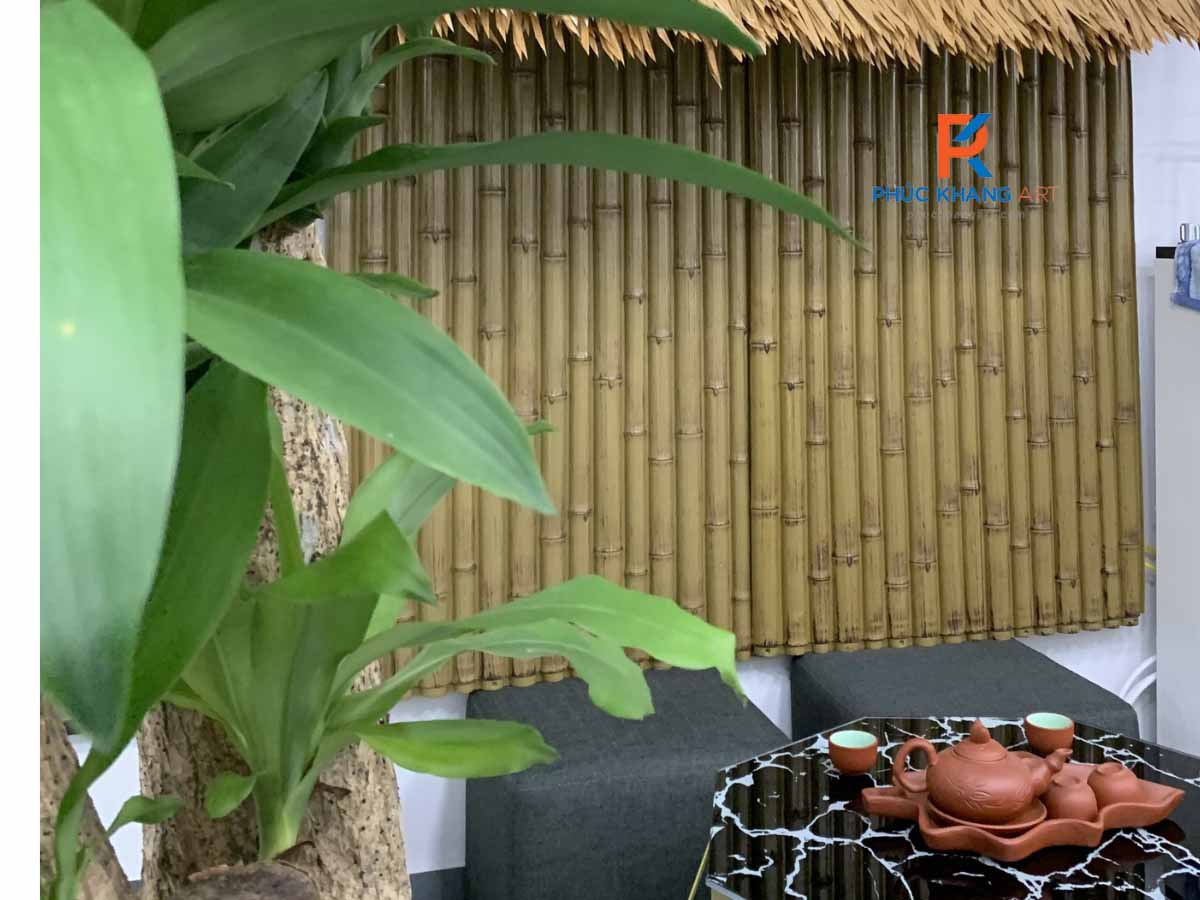 5 Lý Do Nên Dùng Tre Nhân Tạo Trang Trí Sân Vườn Thay Vì Tre Thật 1 Tre nhân tạo trang trí sân vườn