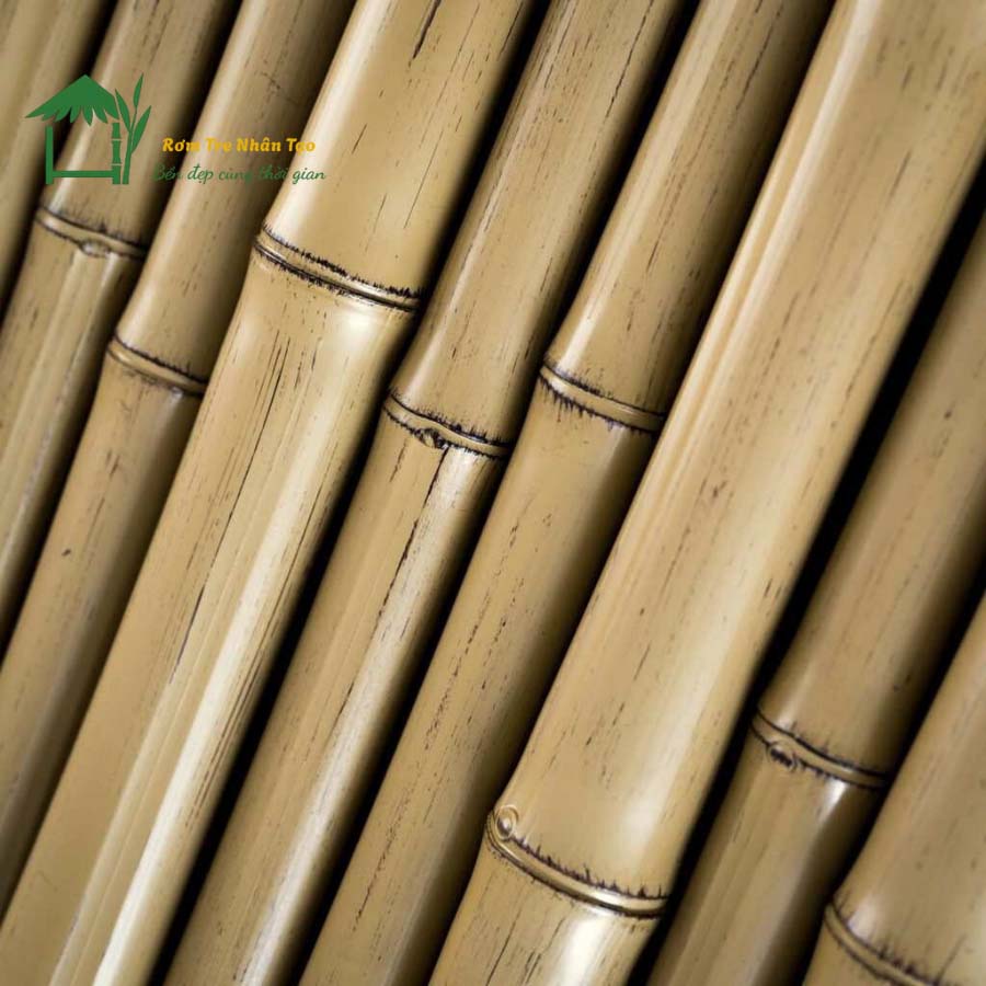 Ống tre nhựa giống hệt tre tự nhiên