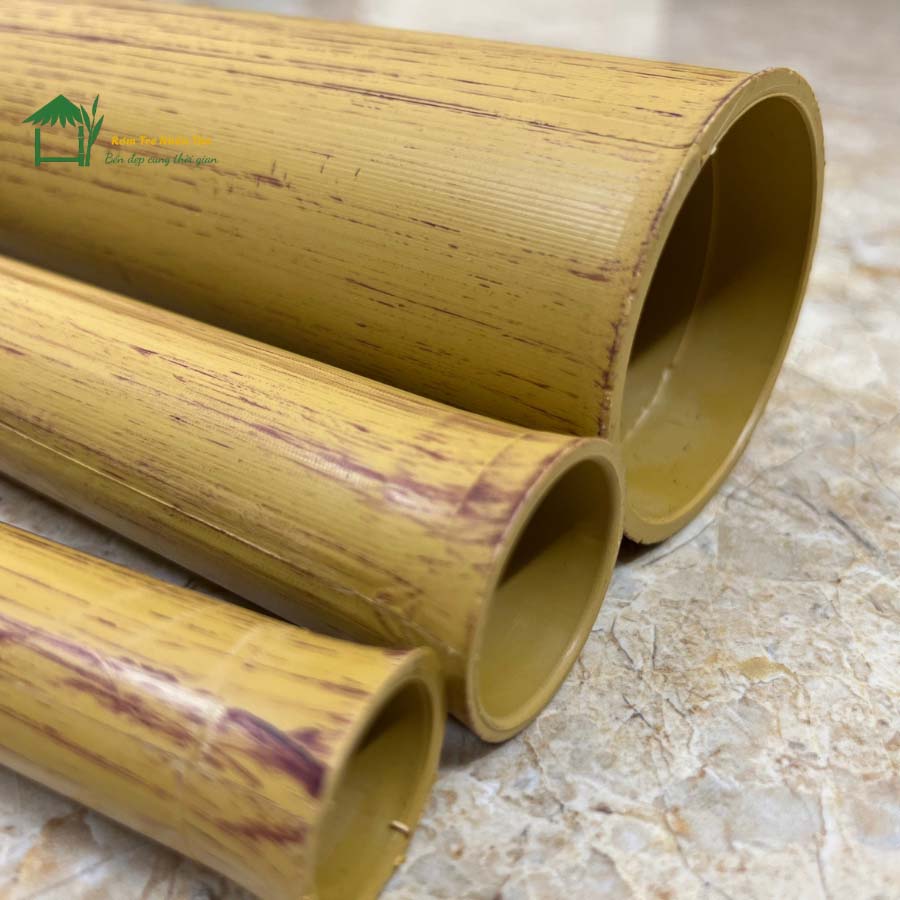 Ống tre nhân tạo không bị biến dạng sau thời gian sử dụng