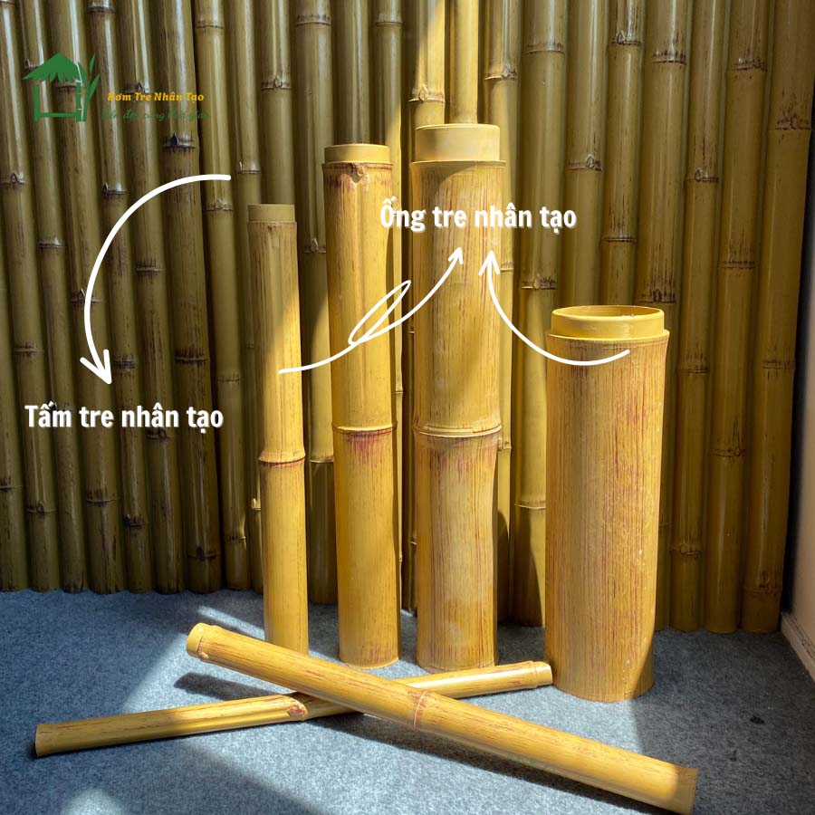 Ống tre nhựa và tấm tre nhựa