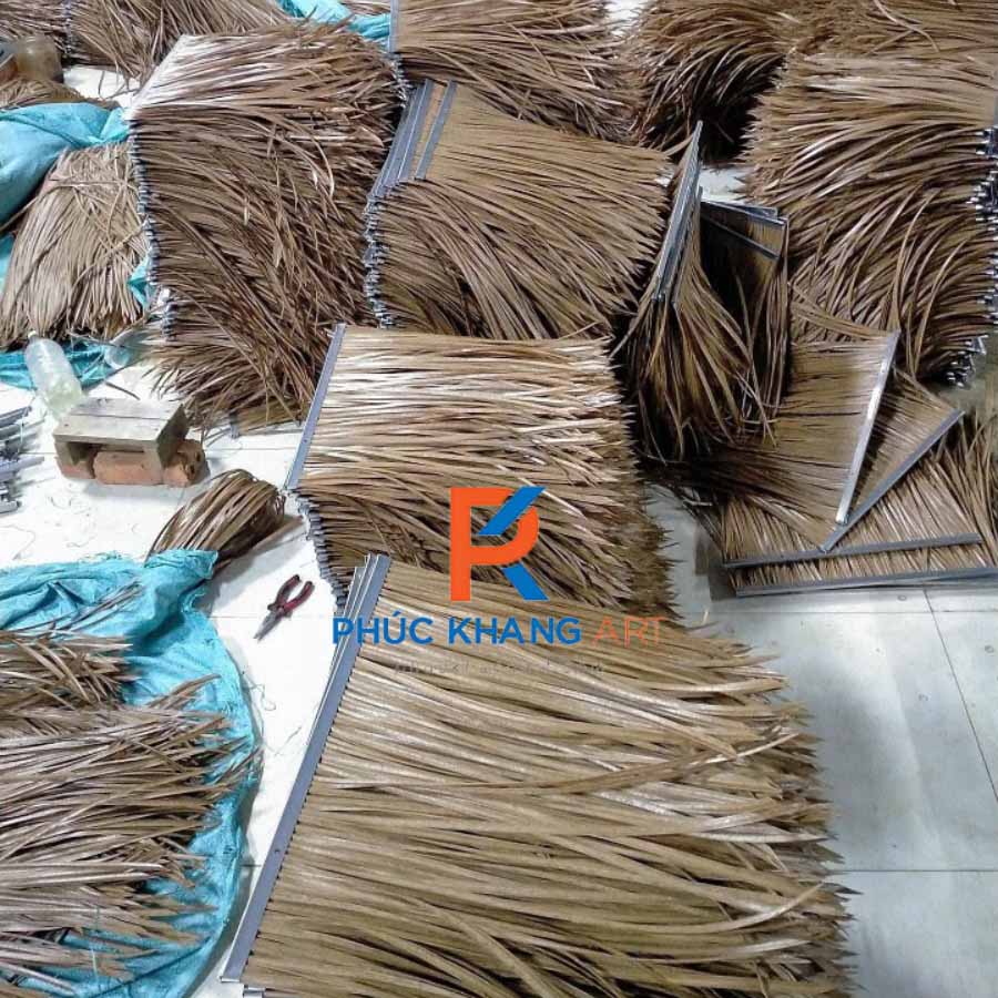 Rơm nhân tạo HDPE – Sản phẩm mái lá nhân tạo cao cấp