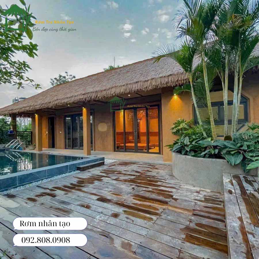 Nhà cổ sau khi hoàn thiện