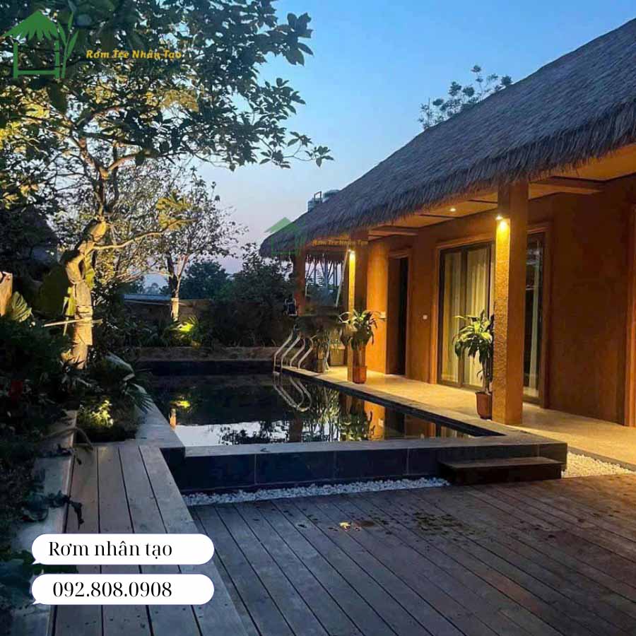 Nhà cổ sau khi hoàn thiện