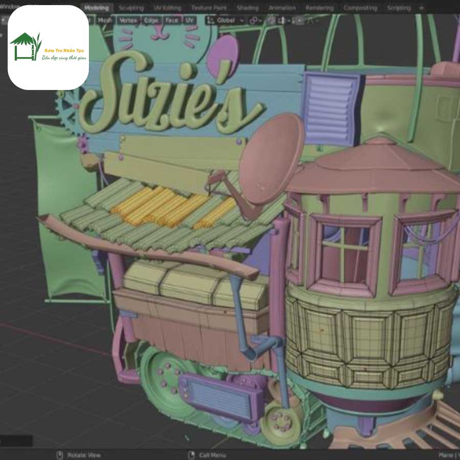 Mô phỏng thiết kế nội thất văn phòng bằng công nghệ 3D.