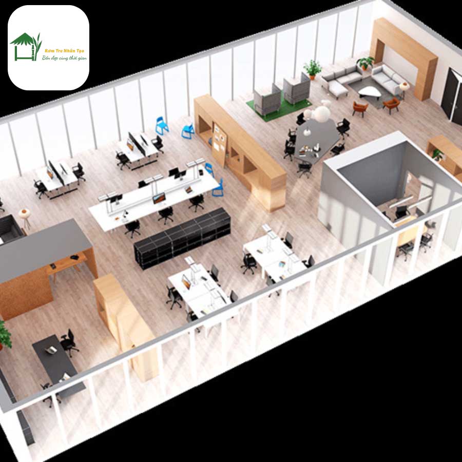 Mô hình 3D ngôi nhà bằng phần mềm thiết kế kiến trúc. Ứng Dụng Công Nghệ 3D Trong Thiết Kế Và Thi Công Công Trình