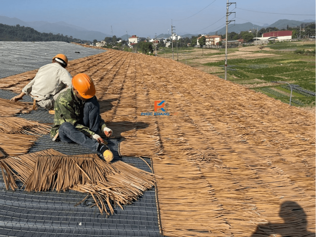 Giải pháp thi công rơm nhân tạo tiết kiệm thời gian