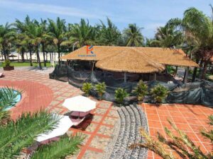 Dự án lợp mái rơm nhân tạo tại Hòa Bình