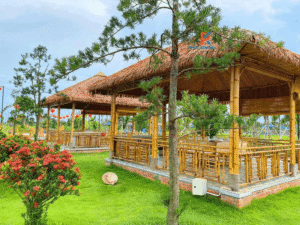 Rơm nhân tạo lợp mái