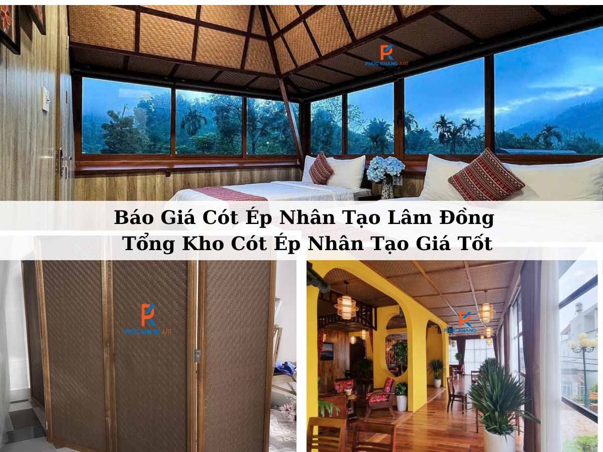 Sử dụng cót ép nhân tạo tại Lâm Đồng