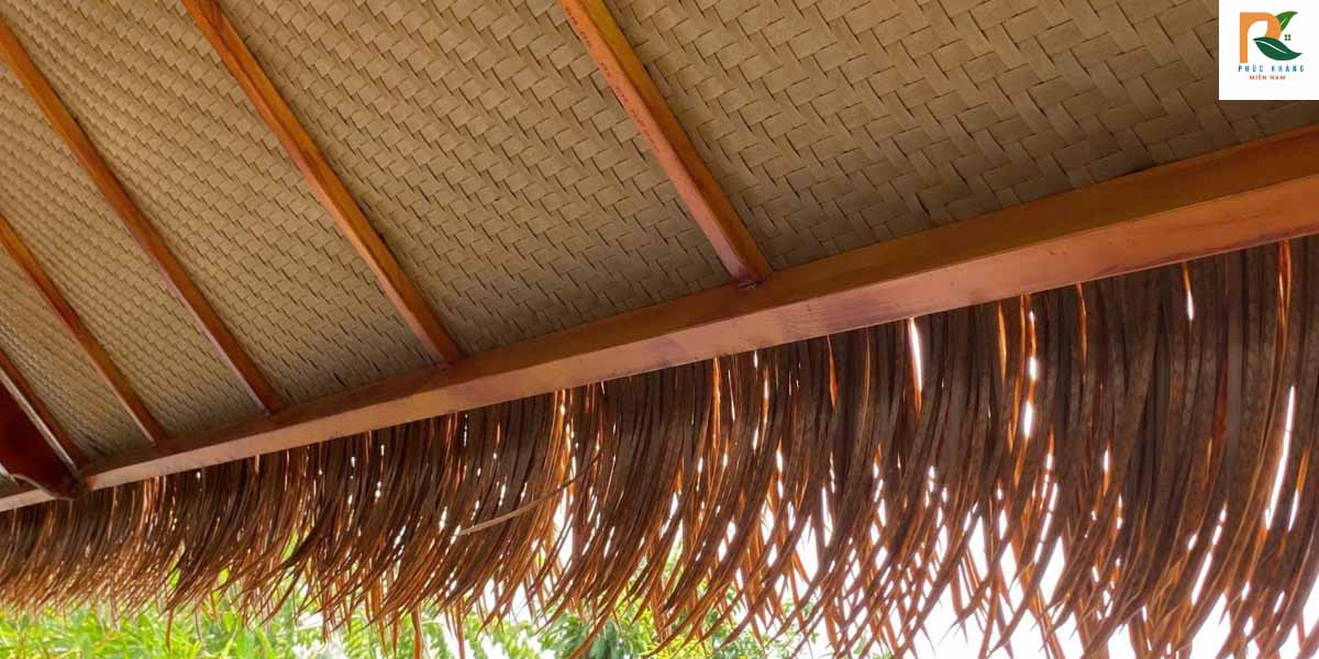 Cót ép nhân tạo kết hợp cùng rơm nhân tạo