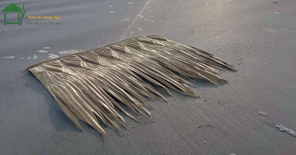 Tấm lá dừa nước nhân tạo, chống dột hoàn toàn