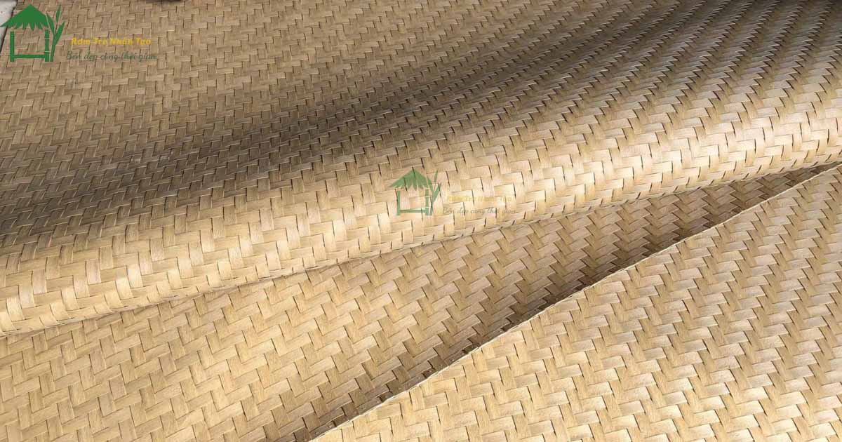 cận cảnh cót ép nhân tạo/ cói nhựa