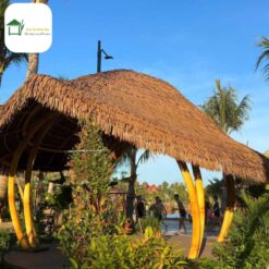 Rơm nhân tạo 5.0 màu vàng xám